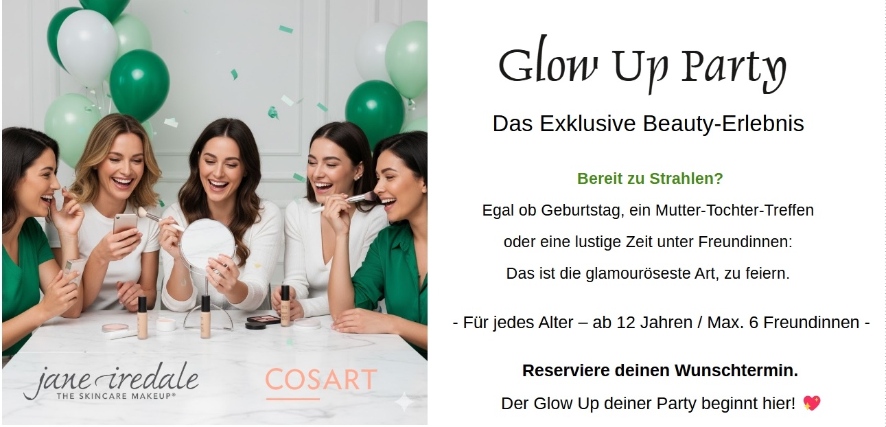 25 – HEader Glow up Party
